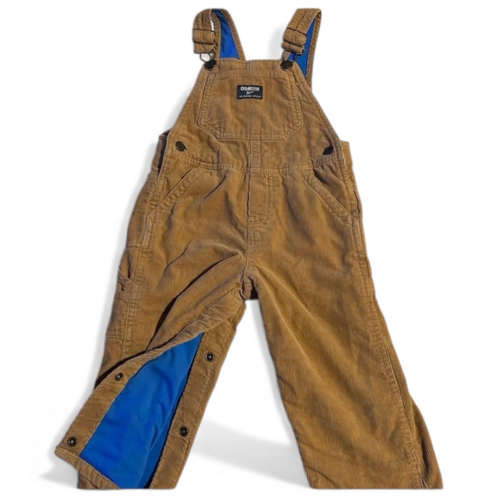 Oshkosh B’gosh kids corduroy overalls size 24M